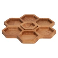 Менажница соты с одной соусницей "Соты"