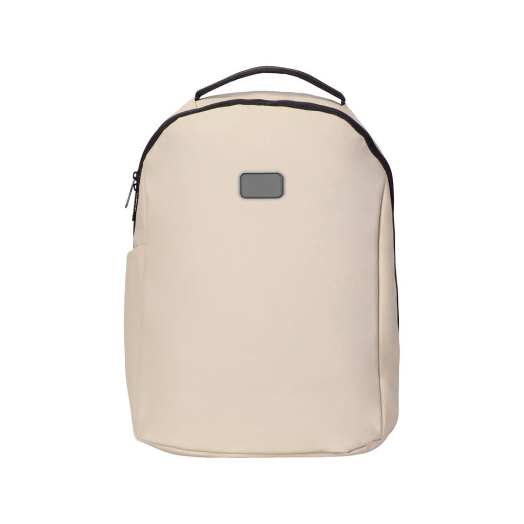 Рюкзак Sofit для ноутбука из экокожи, бежевый