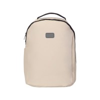 Рюкзак Sofit для ноутбука из экокожи, бежевый