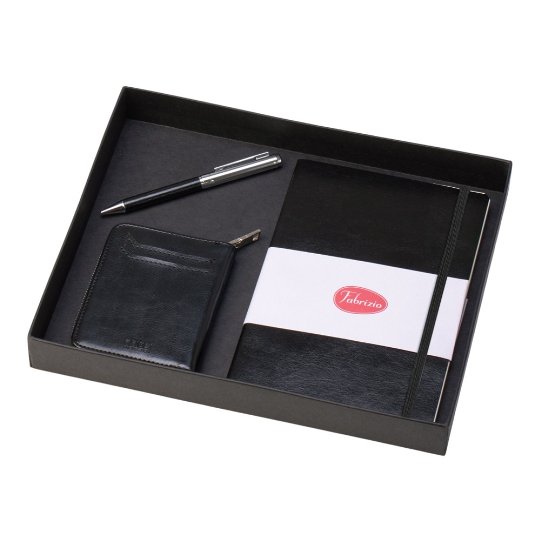 Подарочный набор "Fabrizio Small", черный