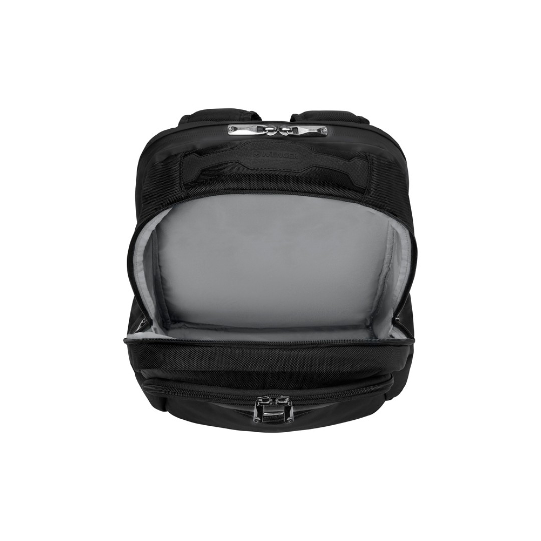 Рюкзак WENGER XE Resist 16", черный, переработанный ПЭТ/Полиэстер, 30х20х44 см, 23 л.