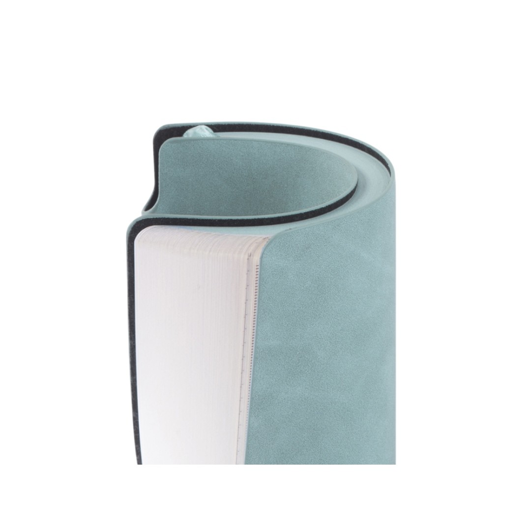 Блокнот А5 "Notepeno Max", 96 листов 80 гр/м2 белой FSC бумаги, цвет морской волны