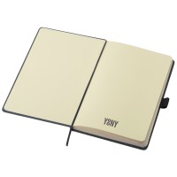 Блокнот А5 "Snow Hard" твердая обложка, 80 листов 70 гр/м2, черный