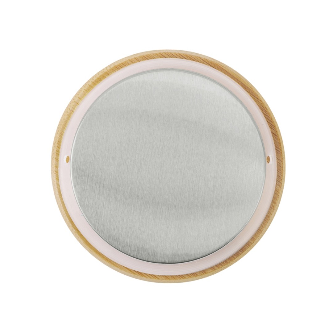 Стакан Batur с двойными стенками и бамбуковой крышкой, 450 мл