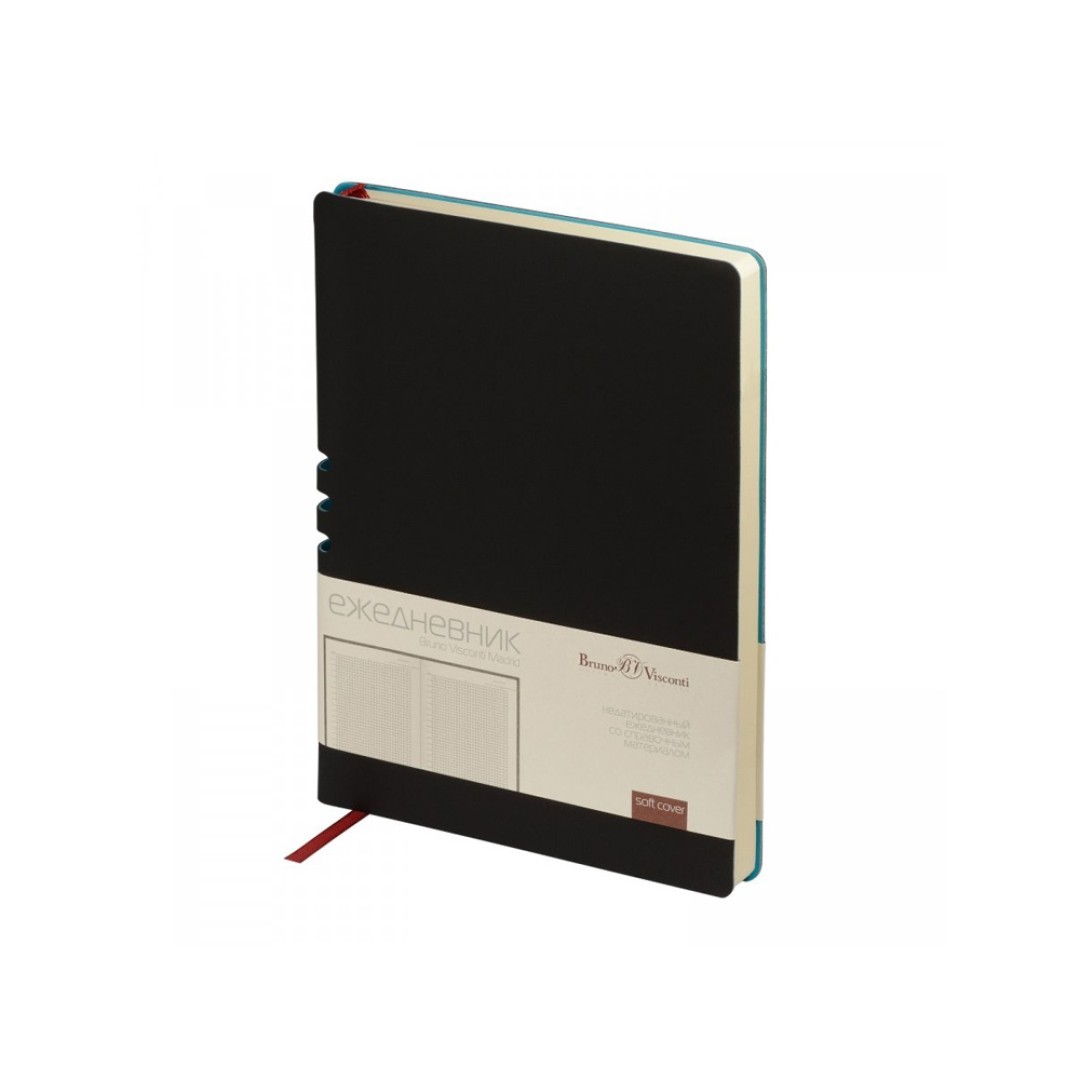 Ежедневник недатированный А5 «Madrid», черный