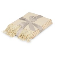 Акриловый плед Dapple 160x210 см, бежевый