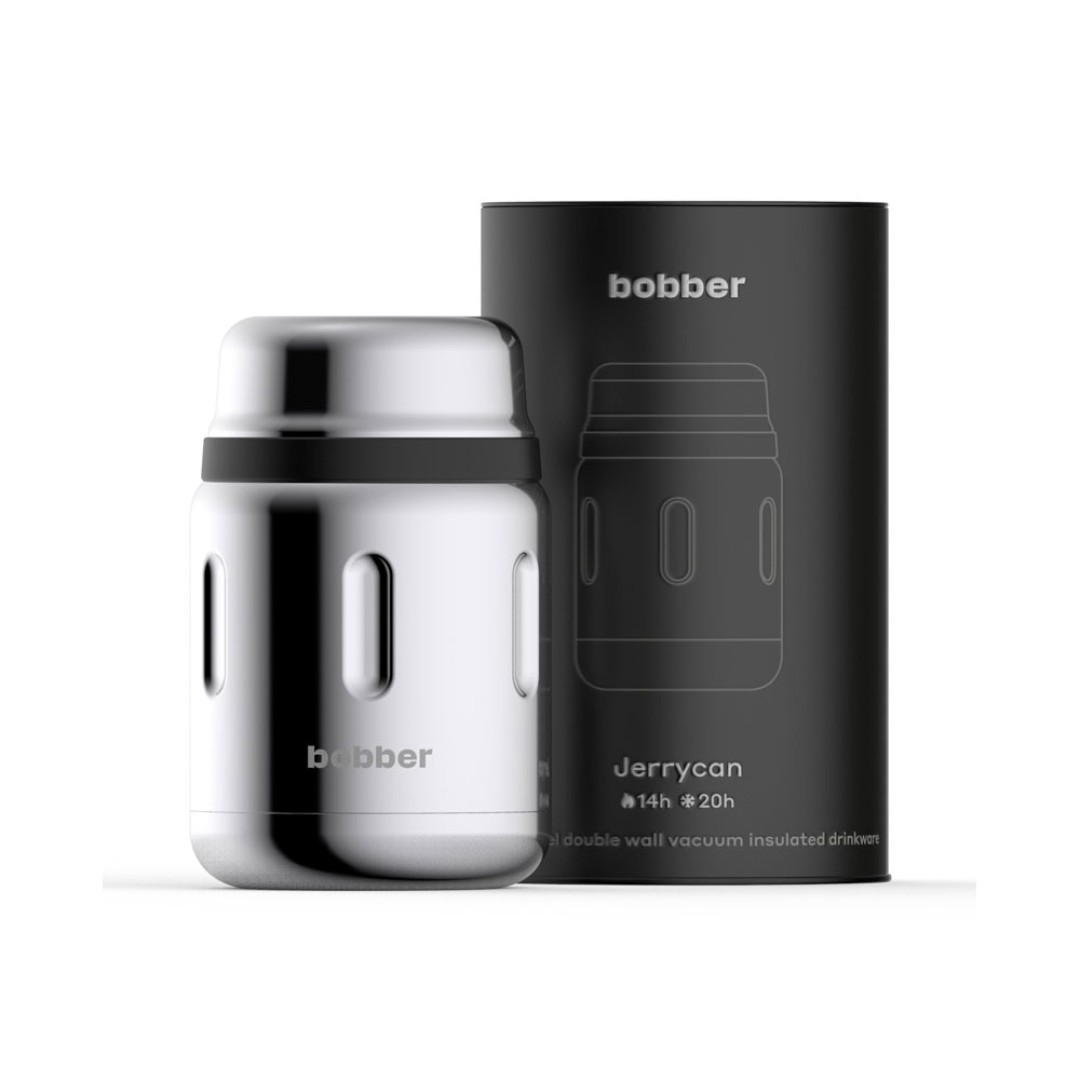 Термос для еды, вакуумный, бытовой, тм "bobber". Объем 0.7 литра. Артикул Jerrycan-700 Glossy