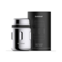 Термос для еды, вакуумный, бытовой, тм "bobber". Объем 0.7 литра. Артикул Jerrycan-700 Glossy