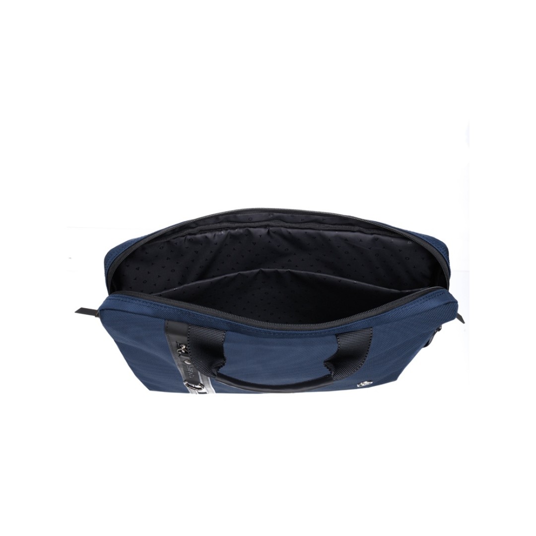 Сумка для ноутбука TORBER VECTOR 15.6'', синий, нейлон/полиэстер, 40 x 5 x 30 см, 5л