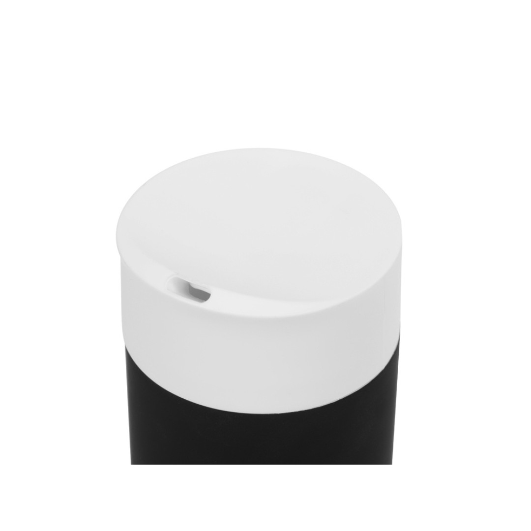 Вакуумная термокружка «Recoil», черный/белый