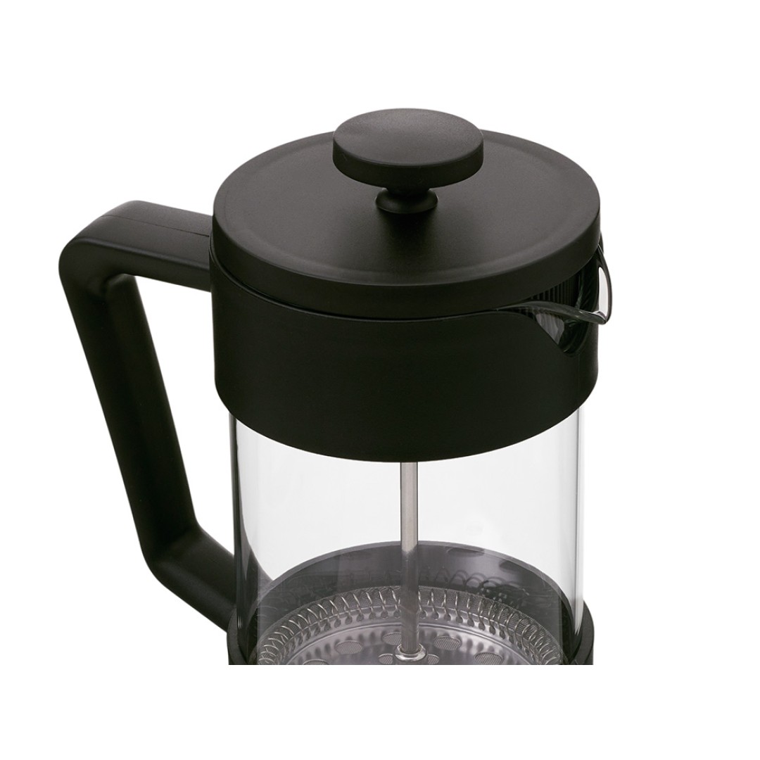 Пластиковый френч-пресс "Intense", 600мл, черный