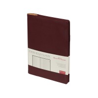 Еженедельник недатированный А5 «Concept», бордовый (Р)