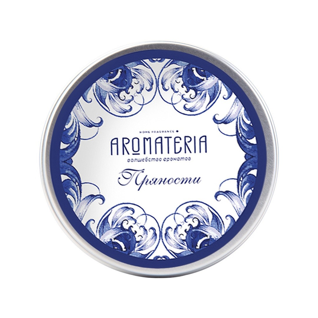 Набор: платок «Гжель» и свеча «Птица счастья»