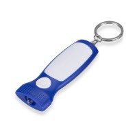 Брелок-фонарик "Каяма", синий/белый