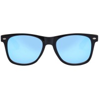 Солнцезащитные очки Hue с бамбуковыми дужками - Cиний / Натуральный