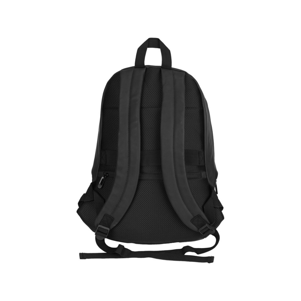 Рюкзак Glam для ноутбука 15'' из мягкой экокожи, черный
