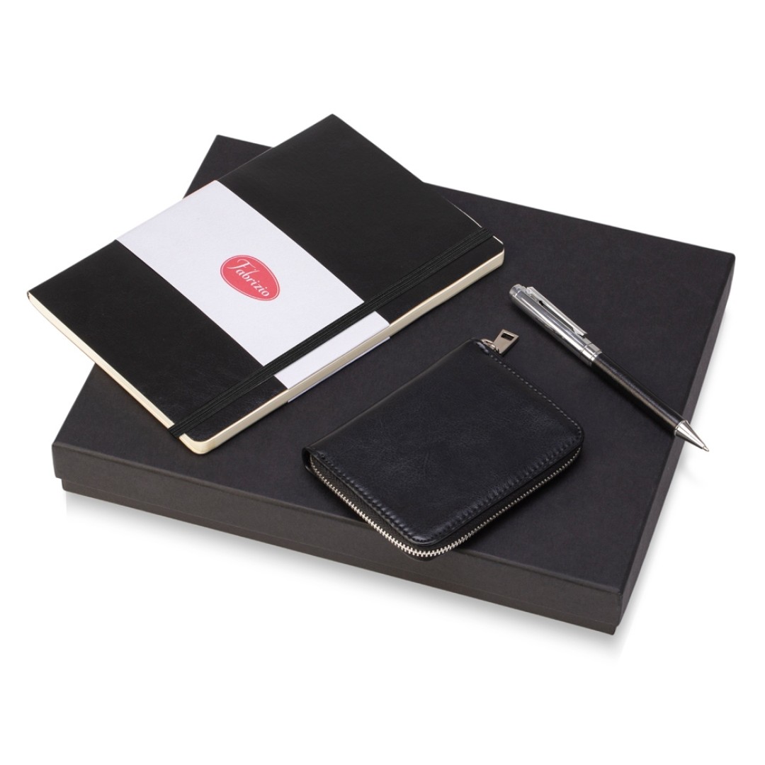 Подарочный набор "Fabrizio Small", черный