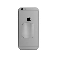 Магнитный держатель телефона для автомобиля "Magpin", черный/серебристый