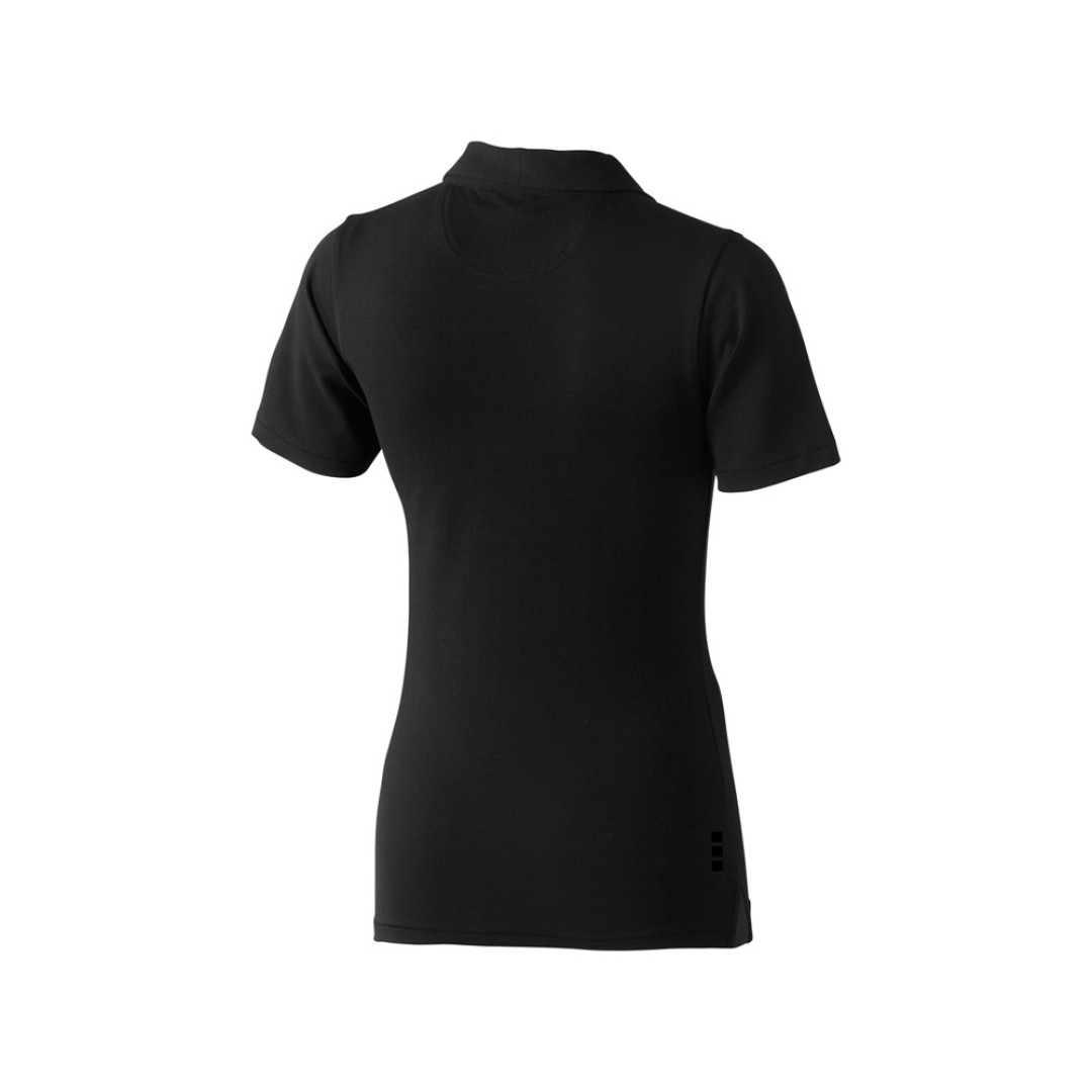 Рубашка поло "Markham" женская, антрацит/черный