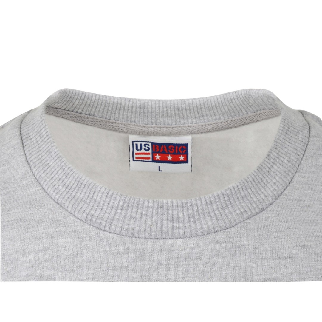 Свитшот "Motion" унисекс с начесом, серый меланж