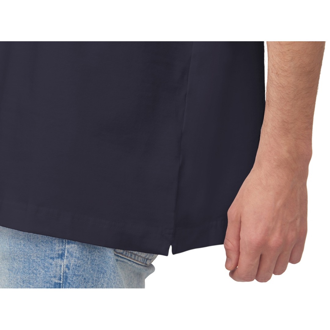 Футболка оверсайз «Vienna» унисекс , темно-синий