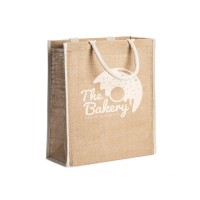 Сумка KOPER из натурального джута, бежевый