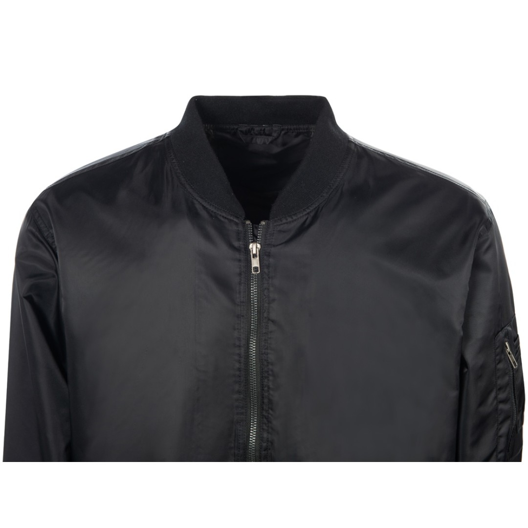 Куртка бомбер «Antwerpen» унисекс, черный