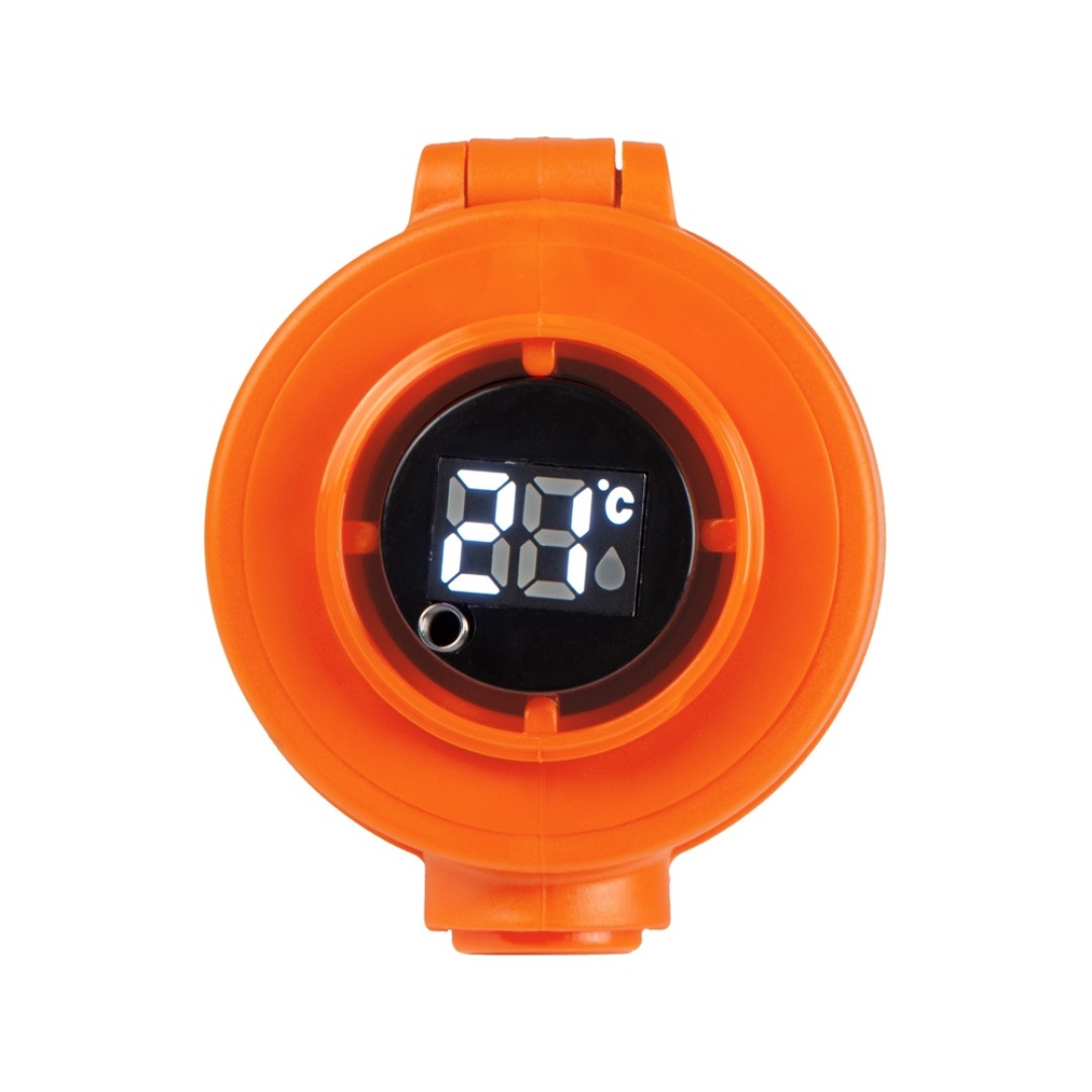 Вакуумная термокружка Waterline с медной изоляцией «Bravo», 400 мл, тубус, оранжевый