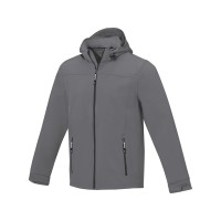 Куртка софтшел "Langley" мужская, steel grey