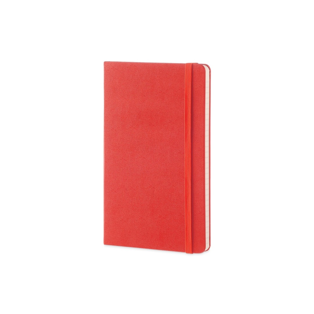 Записная книжка Moleskine Classic (в линейку) в твердой обложке, Large (13х21см), красный