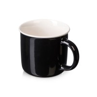 Кружка с каймой "Countryside M", черный 410ml