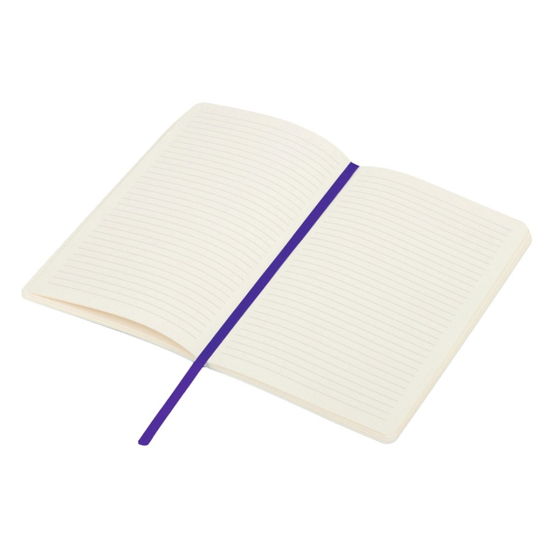 Блокнот "Softy 2.0", гибкая обложка A5, 80 листов, синий