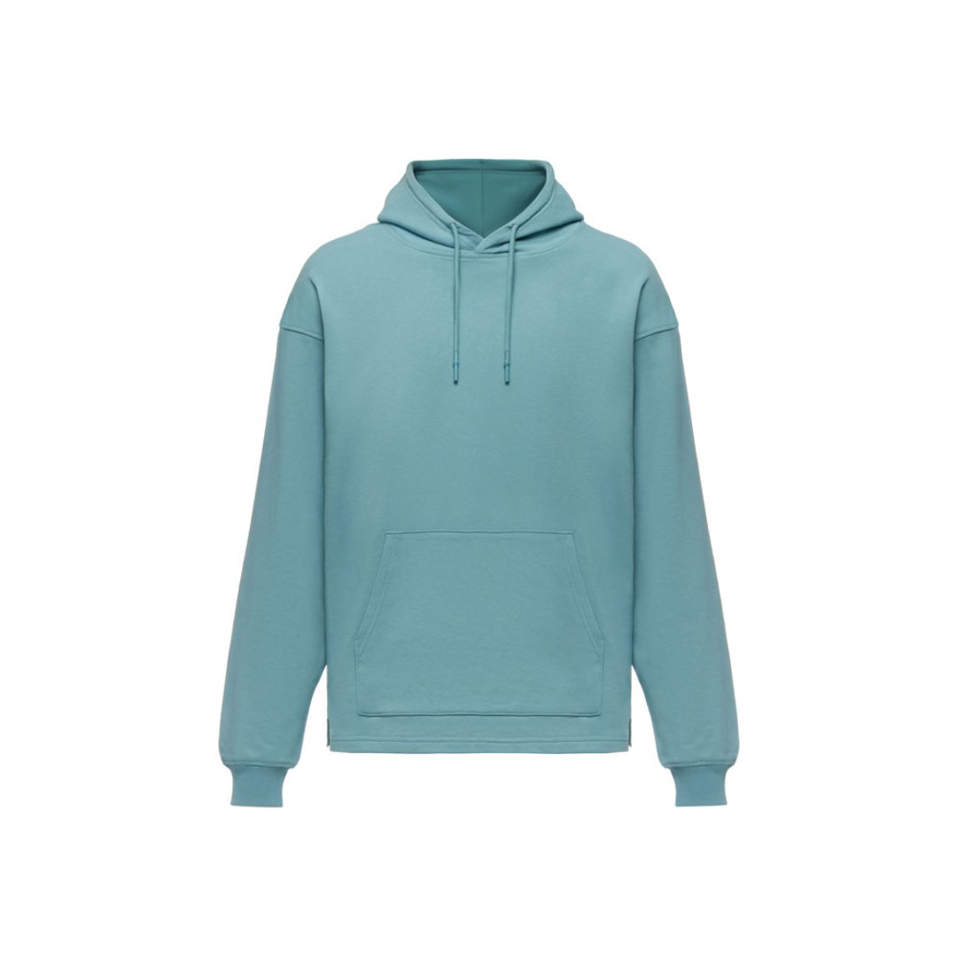 Худи оверсайз «Alpha.01» унисекс, пыльный бирюзовый