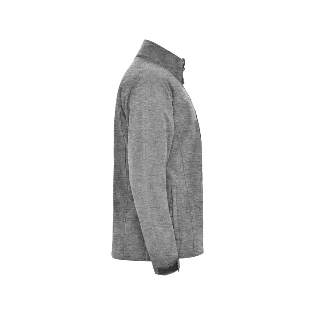 Куртка софтшелл "Rudolph" мужская, черный меланж