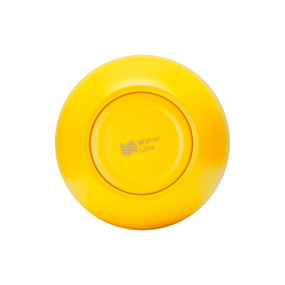 Вакуумная термокружка "Sense", непротекаемая крышка, крафтовая упаковка, желтый