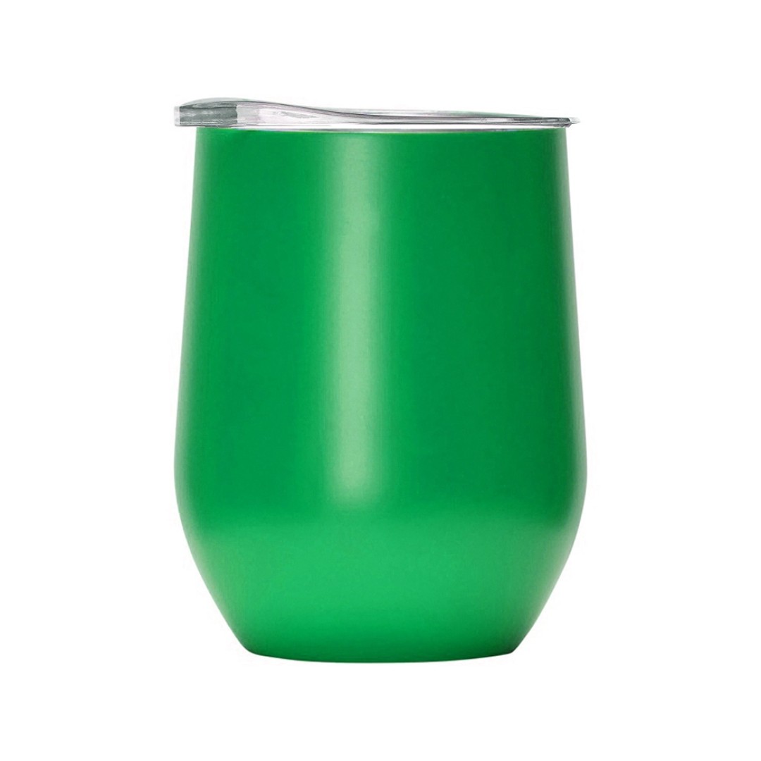 Вакуумная термокружка "Sense", непротекаемая крышка, зеленый