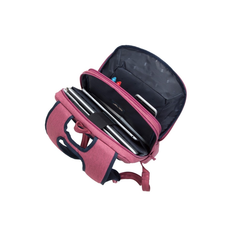 RIVACASE 7760 red ECO рюкзак для ноутбука 15.6"
