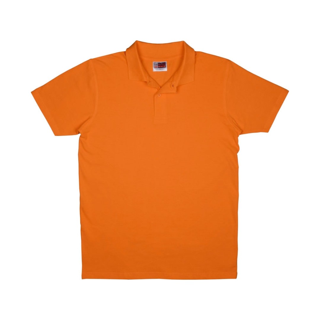 Рубашка поло "First" мужская, оранжевый