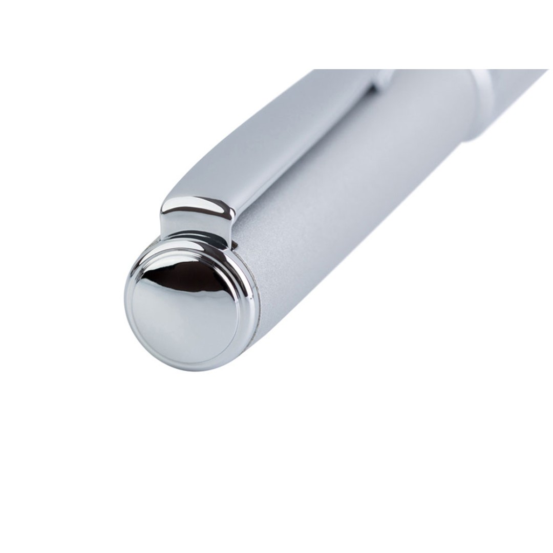 Ручка шариковая Pierre Cardin EASY. Цвет - серебристый. Упаковка Е