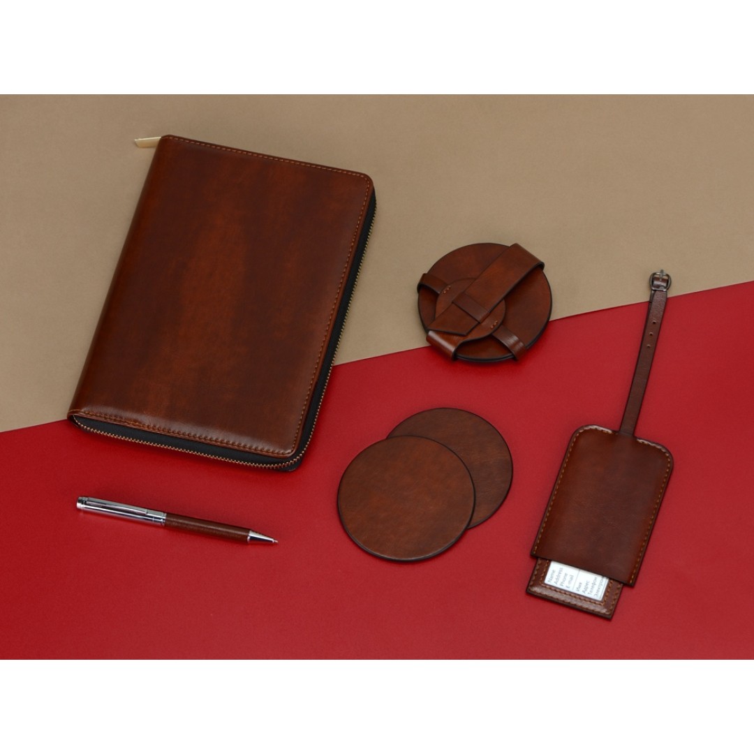 Набор костеров Fabrizio из PU, 4 шт, черный