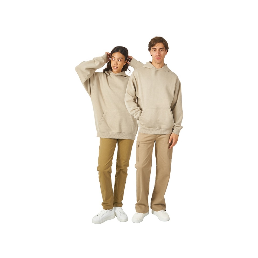 Толстовка с капюшоном оверсайз «Berlin» унисекс, оливковый