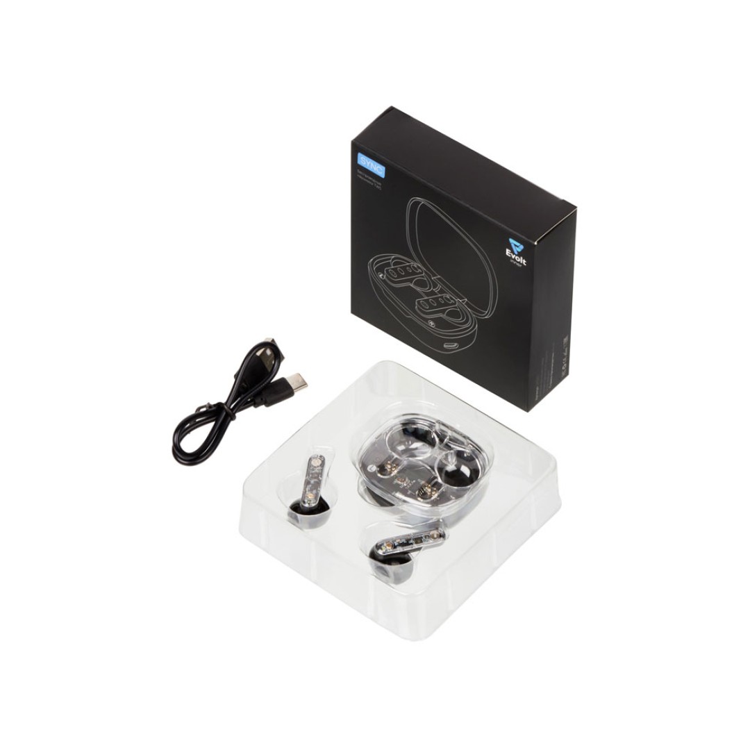 Беспроводные наушники TWS wireless "Sync", черный