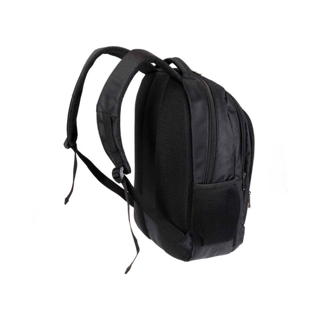 Рюкзак TORBER FORGRAD с отделением для ноутбука 15", чёрный, полиэстер, 46 х 32 x 13 см