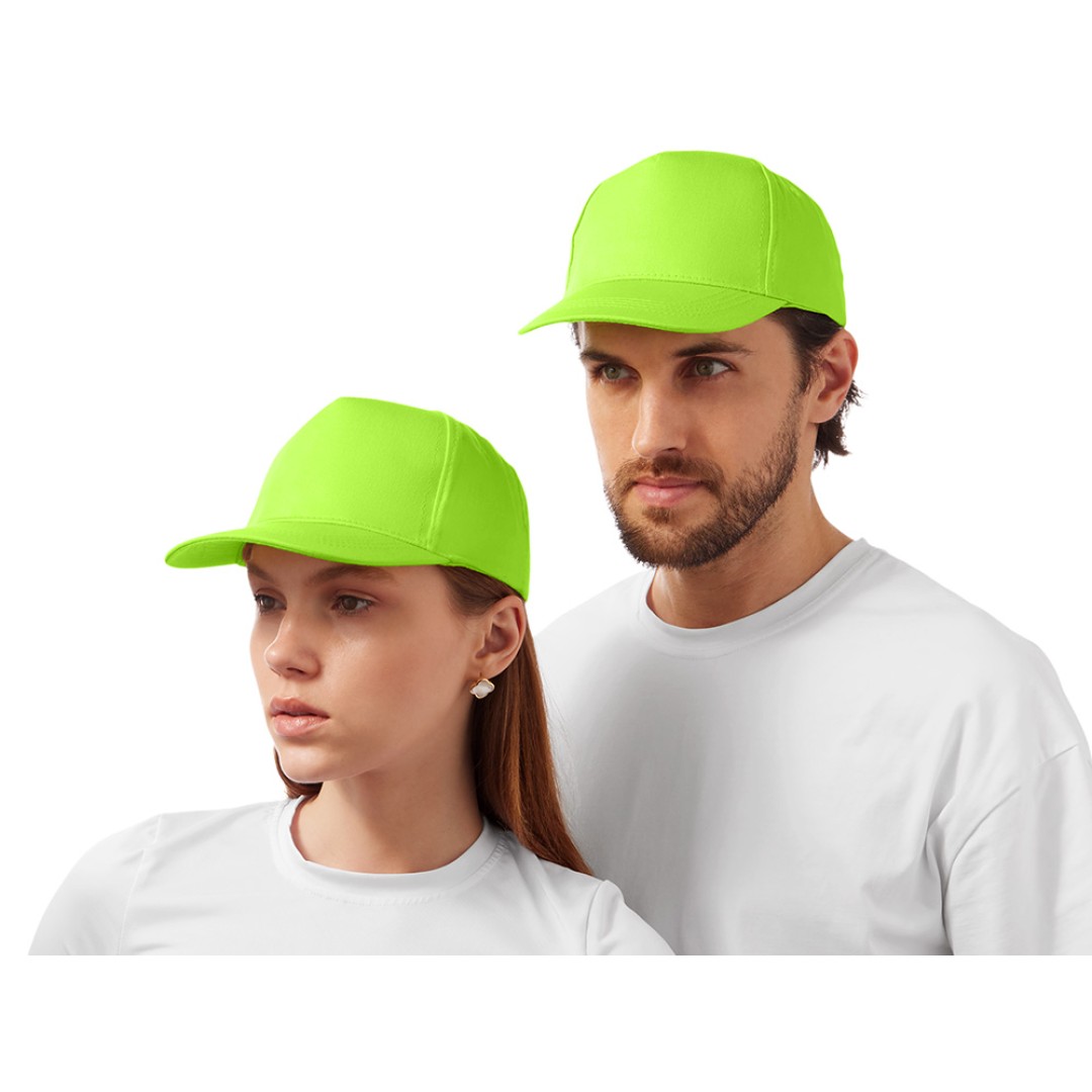 Бейсболка "Мемфис 230" 5-панельная, яблочно-зеленый