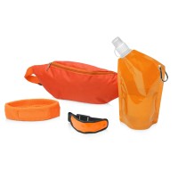 Набор для спорта "Keen glow", оранжевый