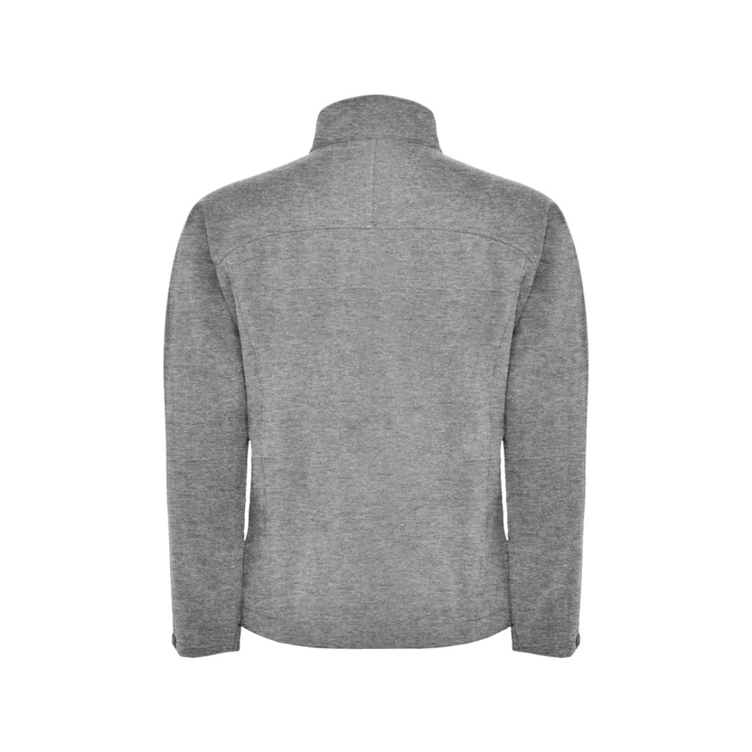 Куртка софтшелл "Rudolph" мужская, черный меланж