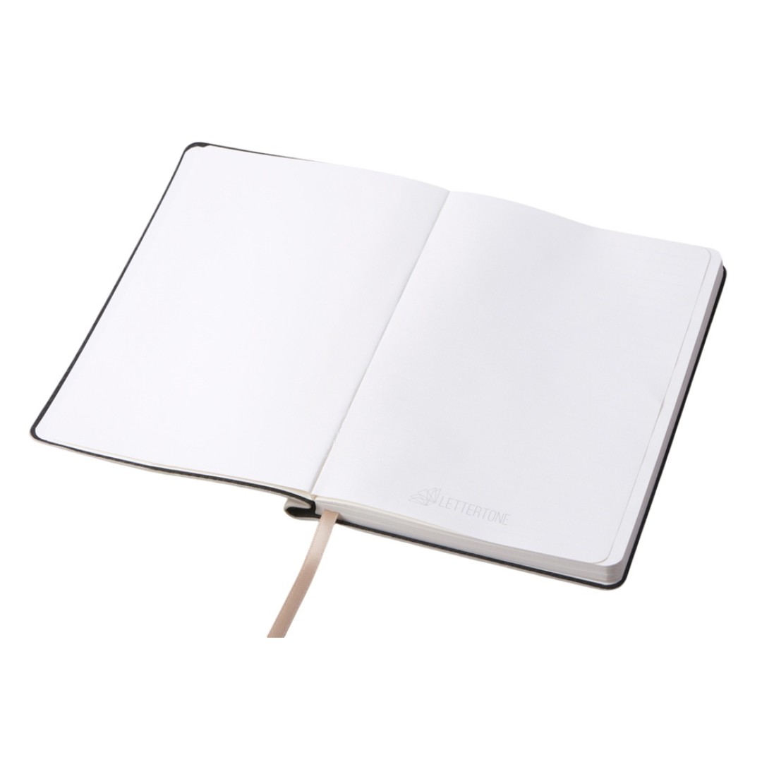 Блокнот А5 "Notepeno Max", 96 листов 80 гр/м2 белой FSC бумаги, бежевый