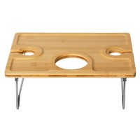 Столик бамбуковый на складных ножках "Barolo"