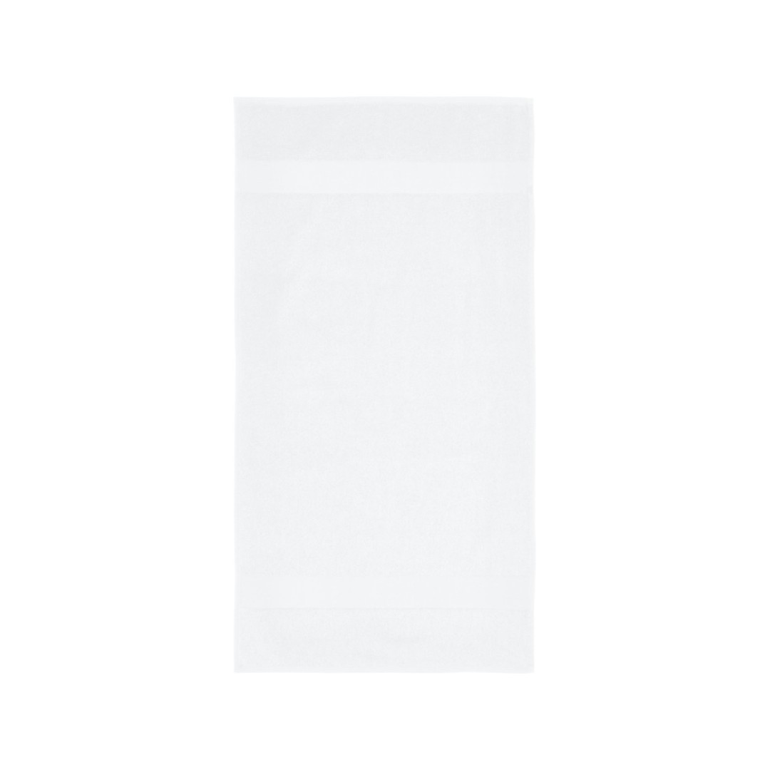 Хлопковое полотенце для ванной Charlotte 50x100 см с плотностью 450 г/м2, белый