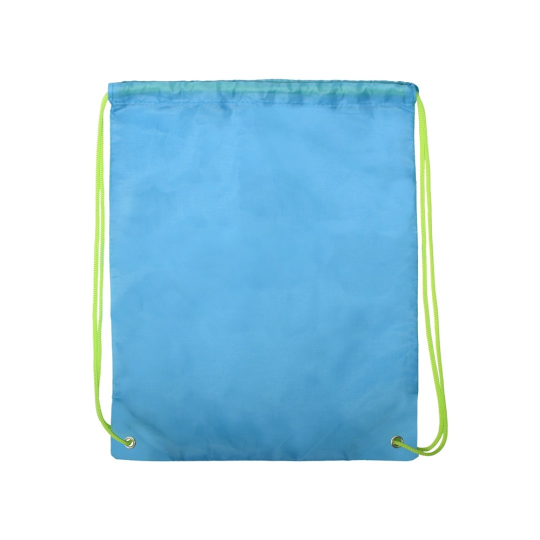 Рюкзак- мешок Clobber, голубой/зеленое яблоко